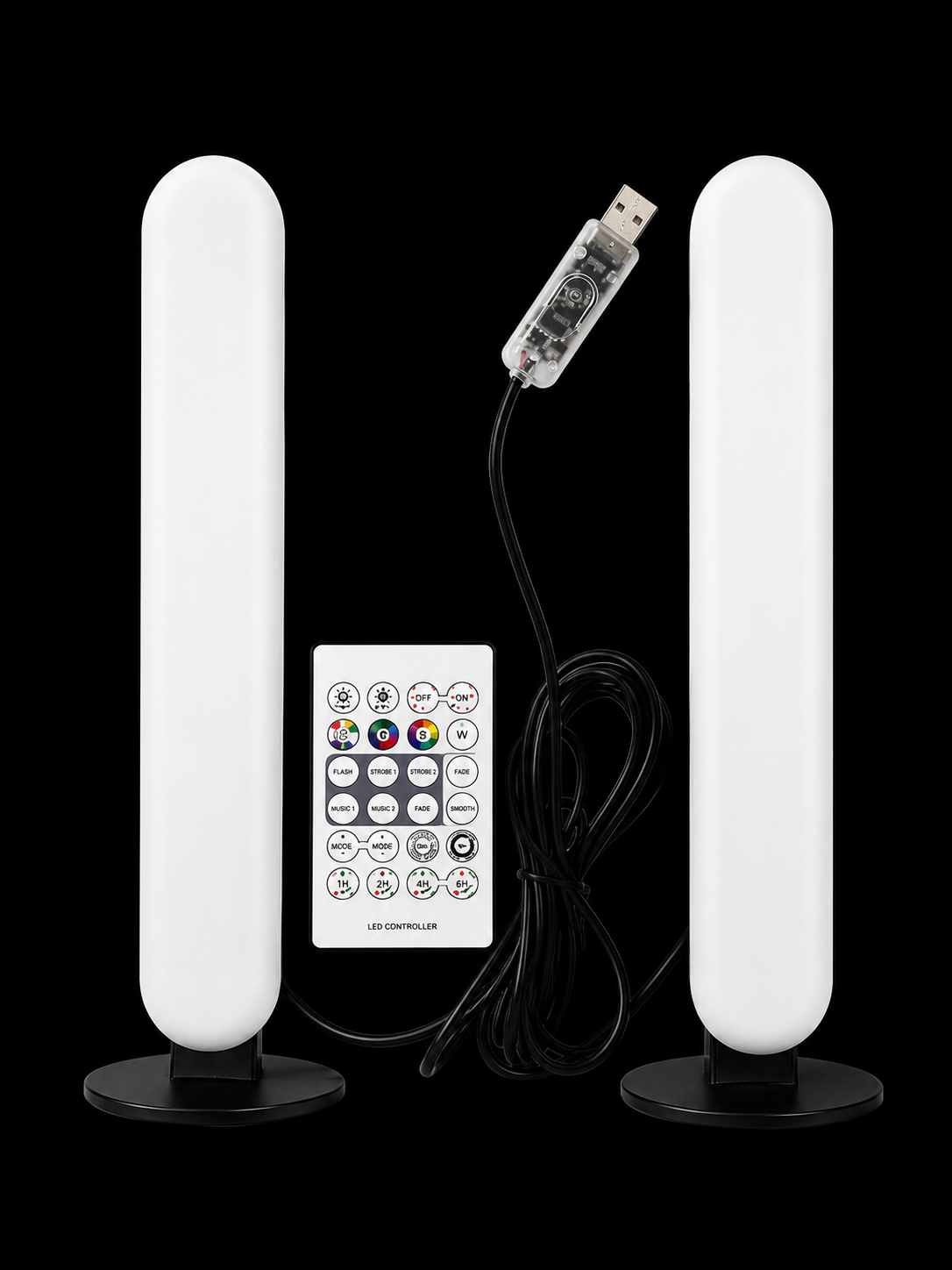 Barra LED RGB Reativa ao Som