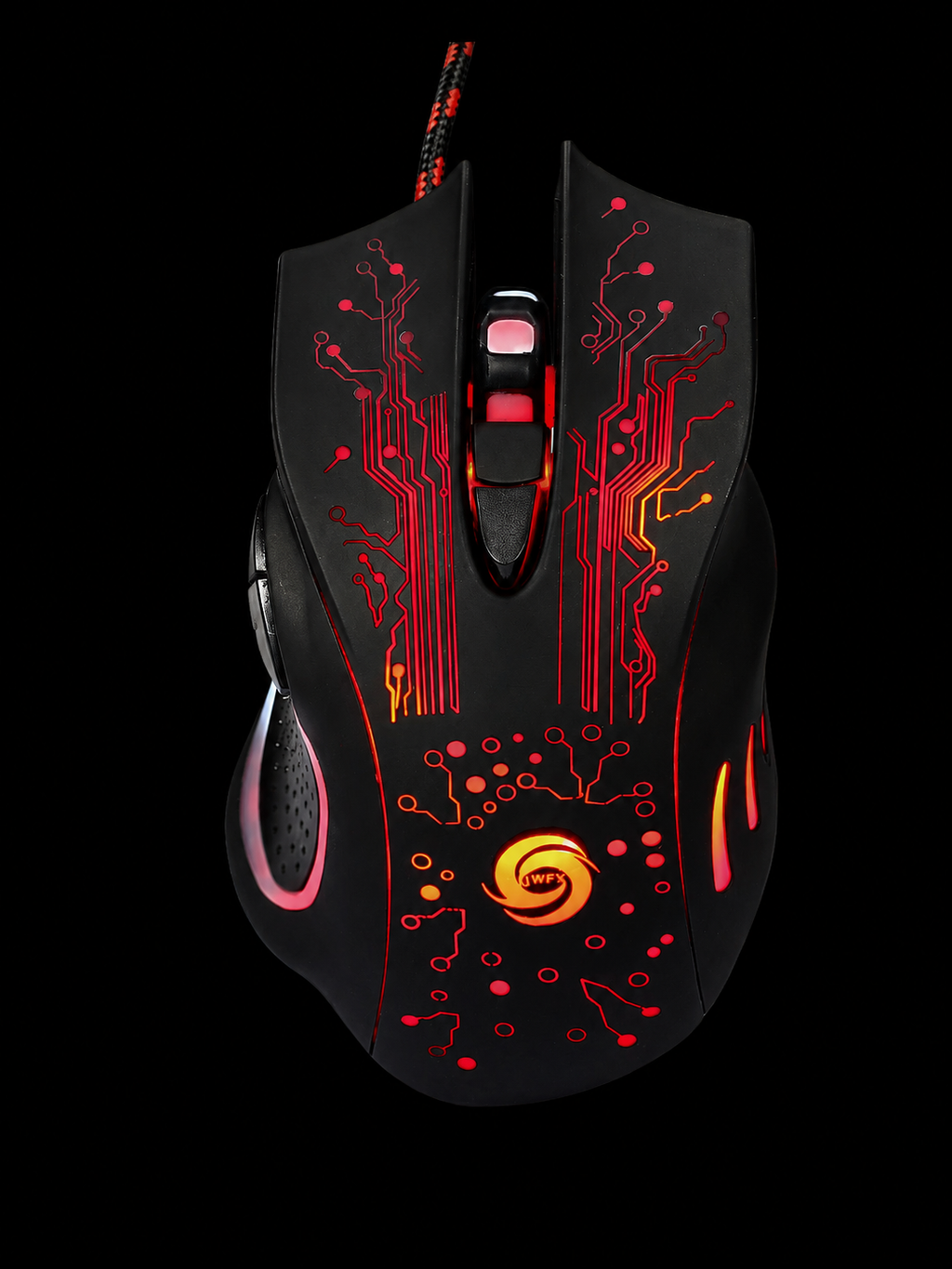 Mouse Gamer E-Sports com Fio – RGB Alta Performance
