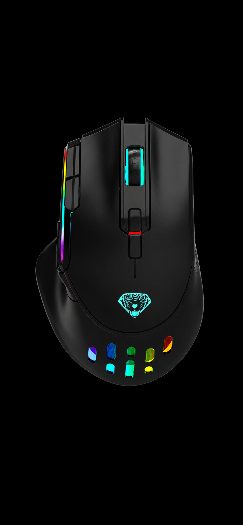 Mouse Gamer Sem Fio RGB Recarregável – Alta Performance 2.4G