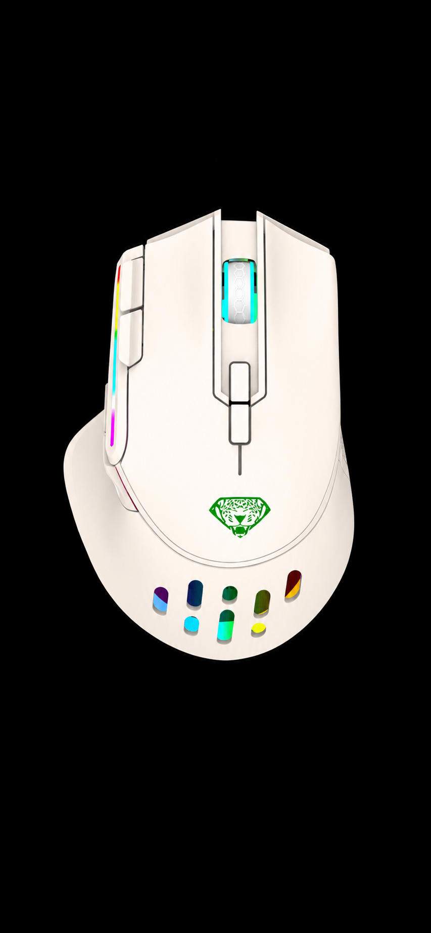 Mouse Gamer Sem Fio RGB Recarregável – Alta Performance 2.4G