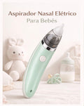 Aspirador Nasal Elétrico para Bebês | Alívio Imediato e Seguro