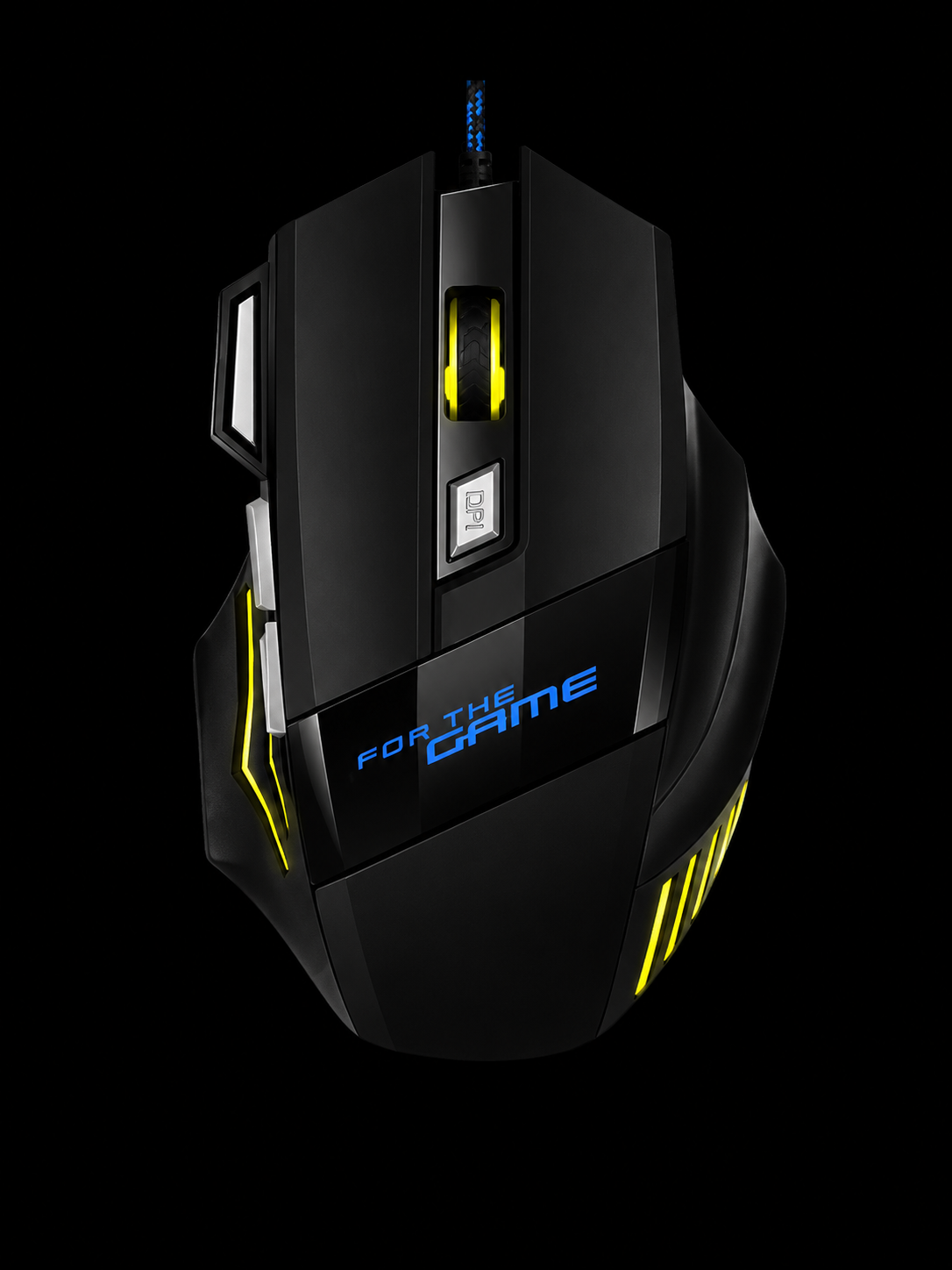 Mouse Gamer RGB 7 Botões – Iluminação Colorida e Alta Precisão