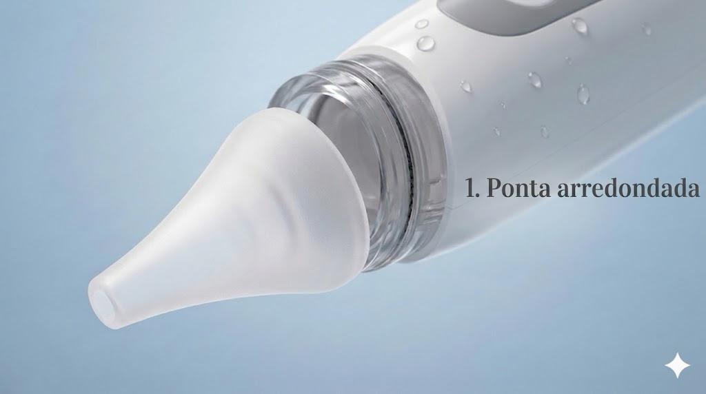 Aspirador Nasal Elétrico para Bebê – Limpeza Suave, Sem Dor e com 3 Níveis de Sucção