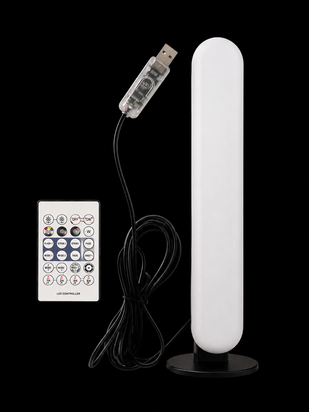 Barra LED RGB Reativa ao Som