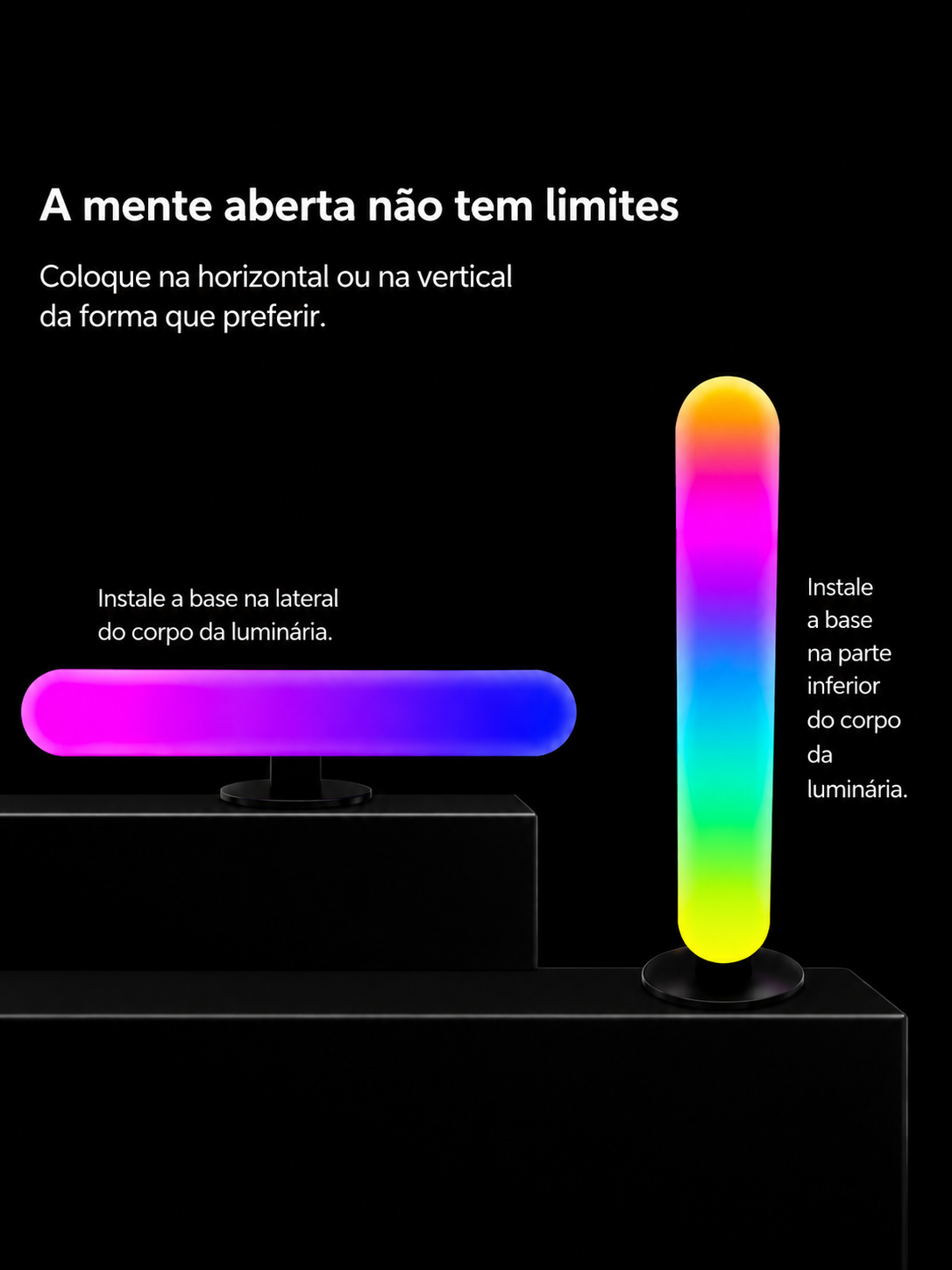 Barra LED RGB Reativa ao Som